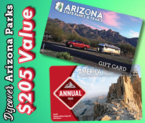 Discover Arizona Parks Package graphic