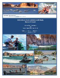 The cover of the Arizona Boat and Watercraft Study Research report
