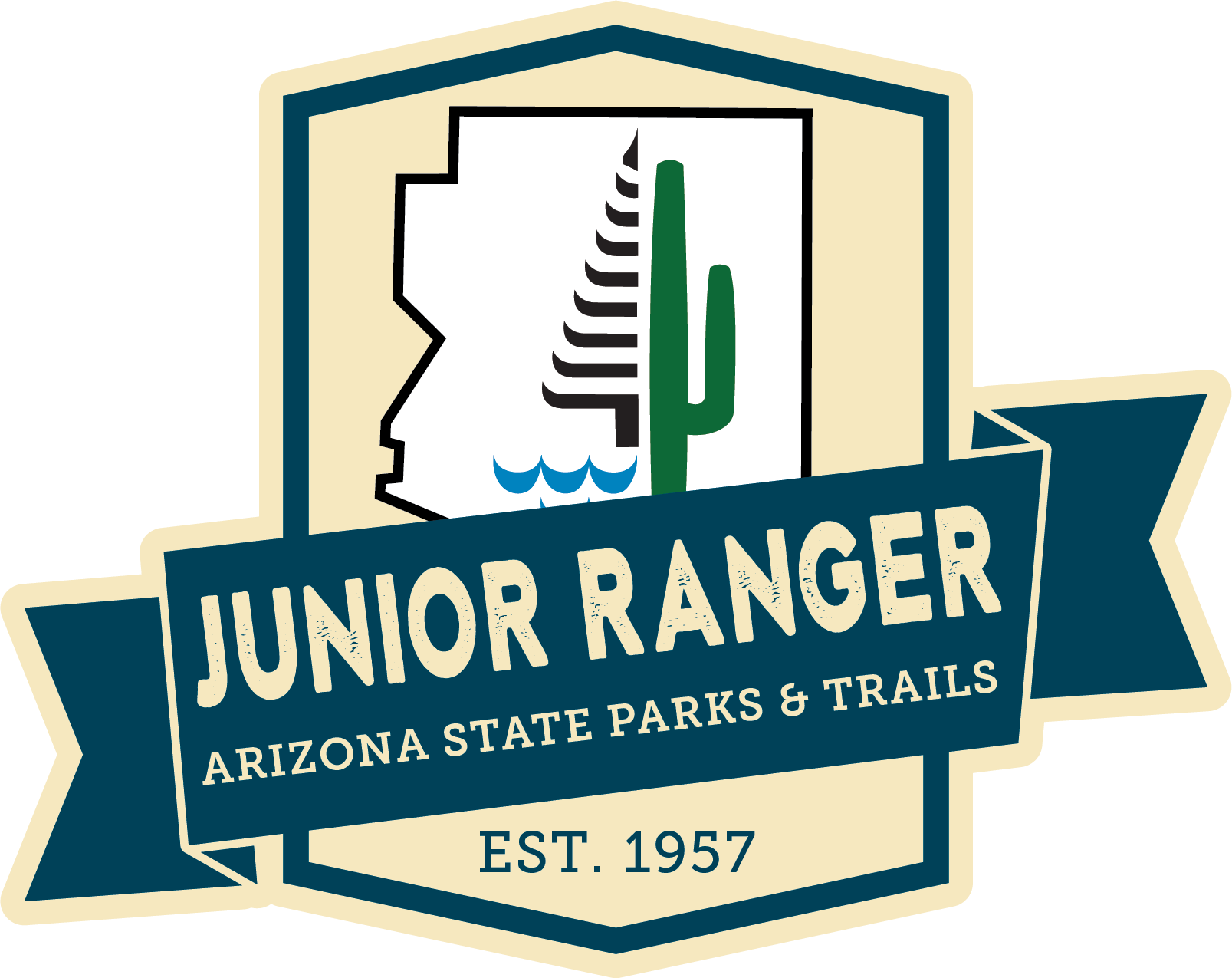 Junior Ranger program logo at River Island State Park
