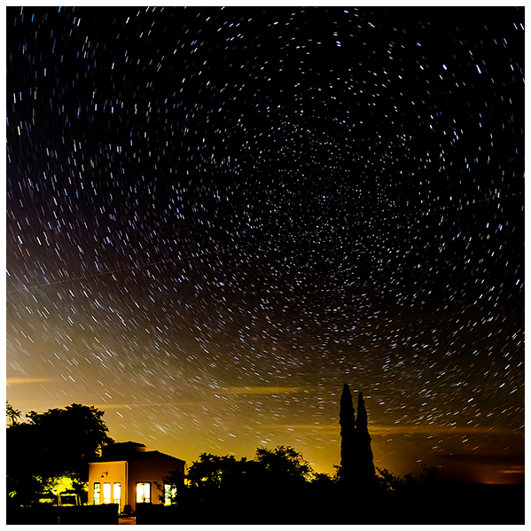 Night Sky ar Oracle State Park