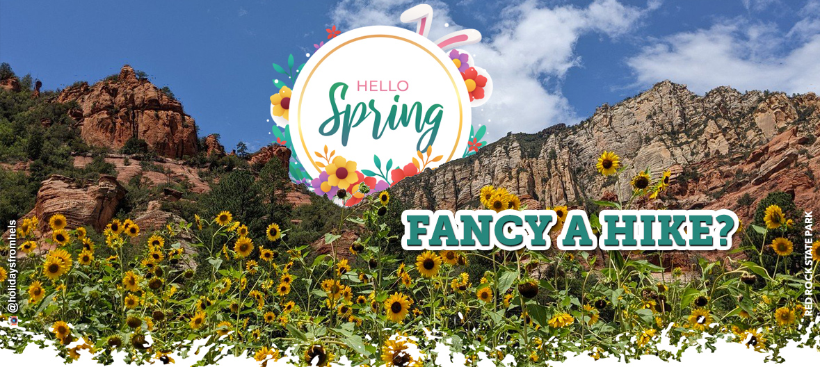 Hello spring! Fancy a hike?