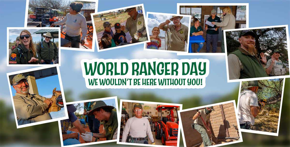 World Ranger Day is July 31! We wouldn't be here without you!