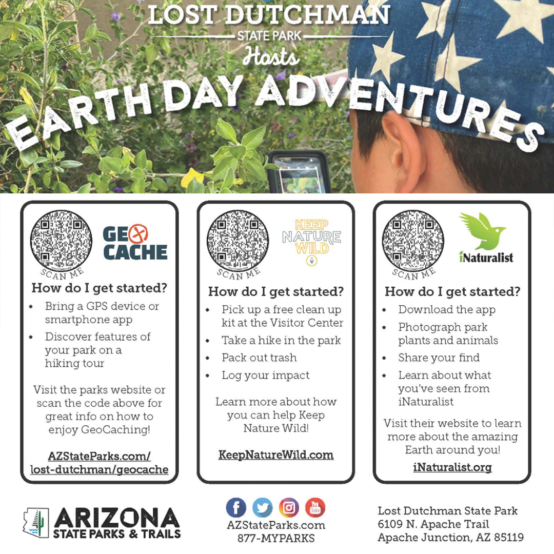Lost Dutchman State Park Earth Day Events
