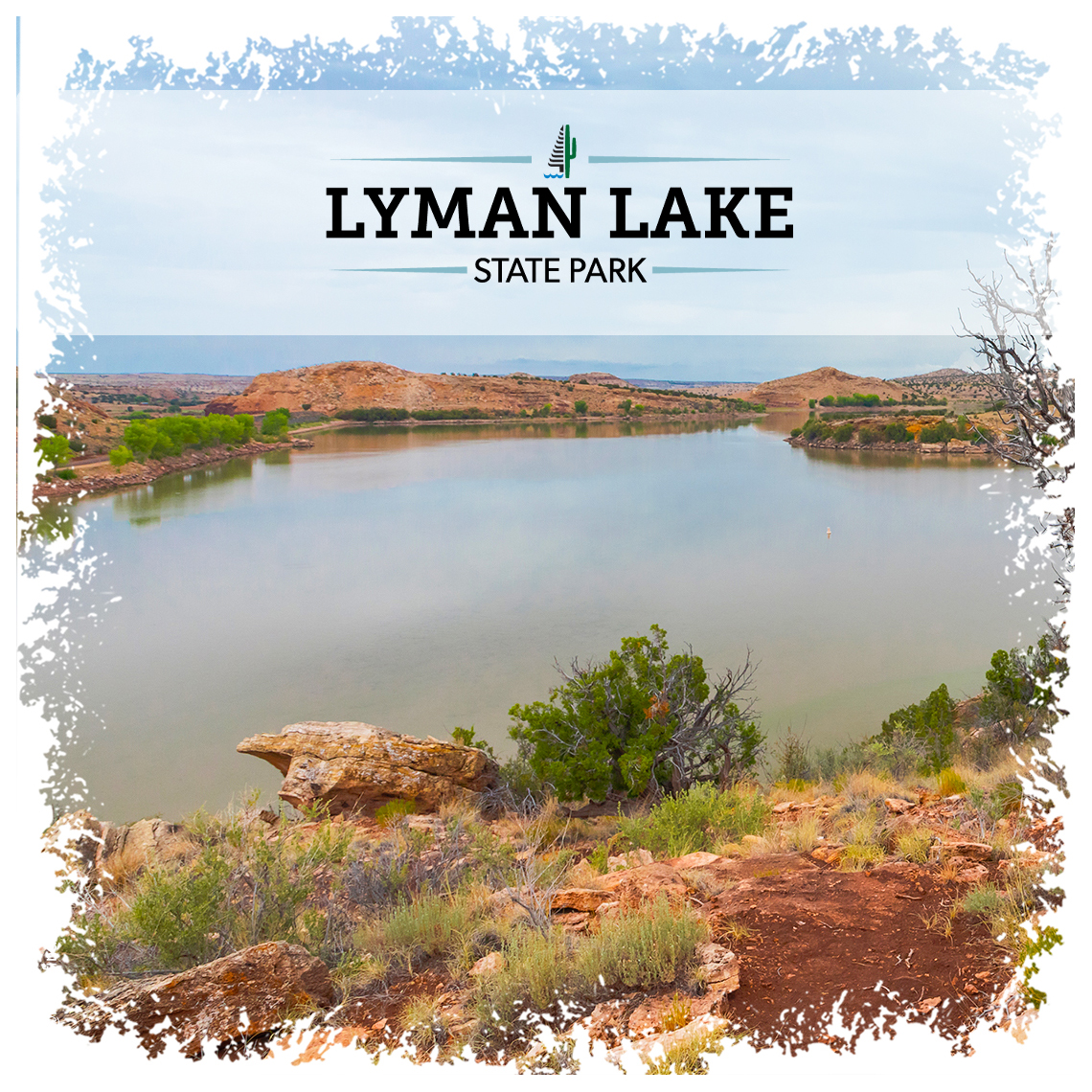Panoramic view of Lyman Lake