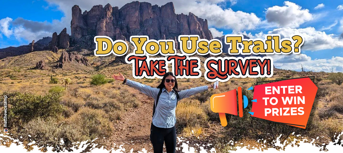 Do you use trails? Take the survey and enter to win cool prizes!