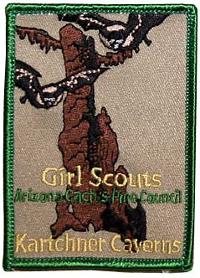 Kartchner Caverns Girl Scout Patch
