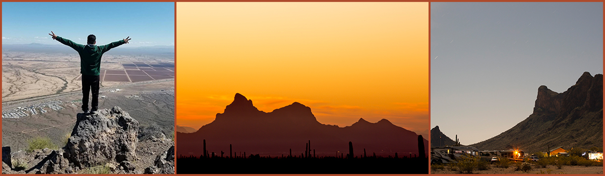 Hiking and camping at Picacho Peak State Park