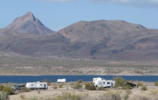 Alamo Lake RV Tent Camping