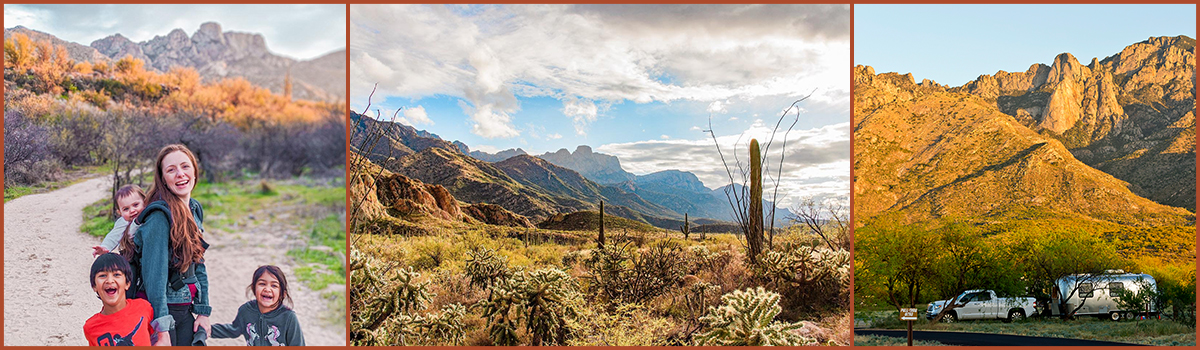 Camping, hiking, and scenic vistas at Catalina State Park Tucson, Arizona