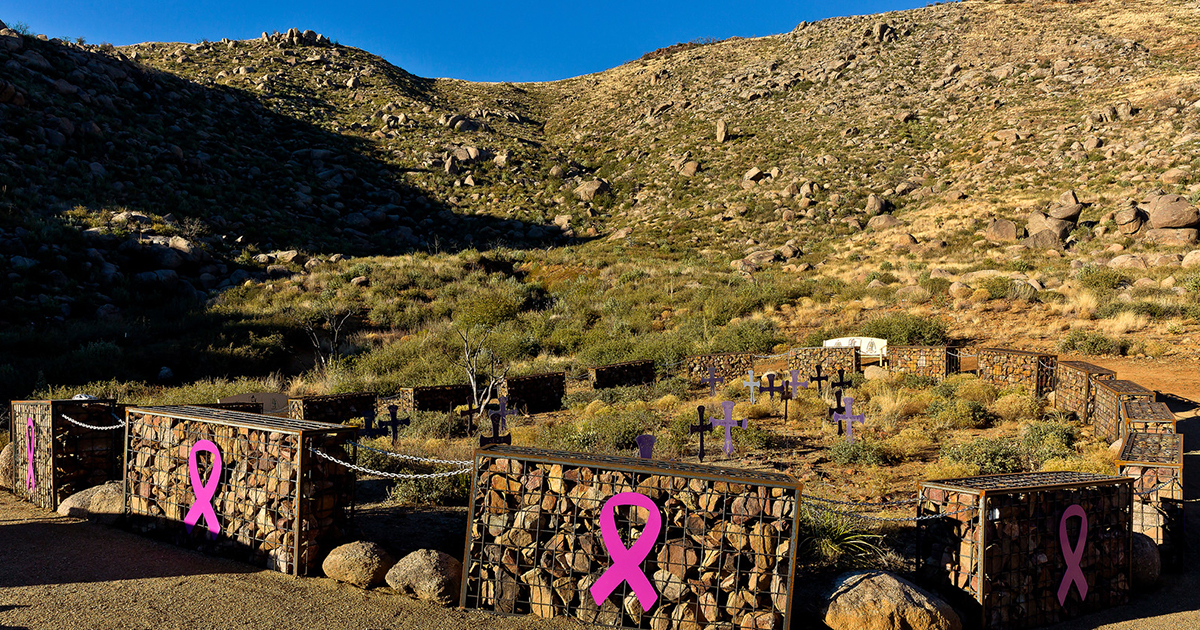 Granite Mountain Hotshots fatality site at the end of the Journey Trail