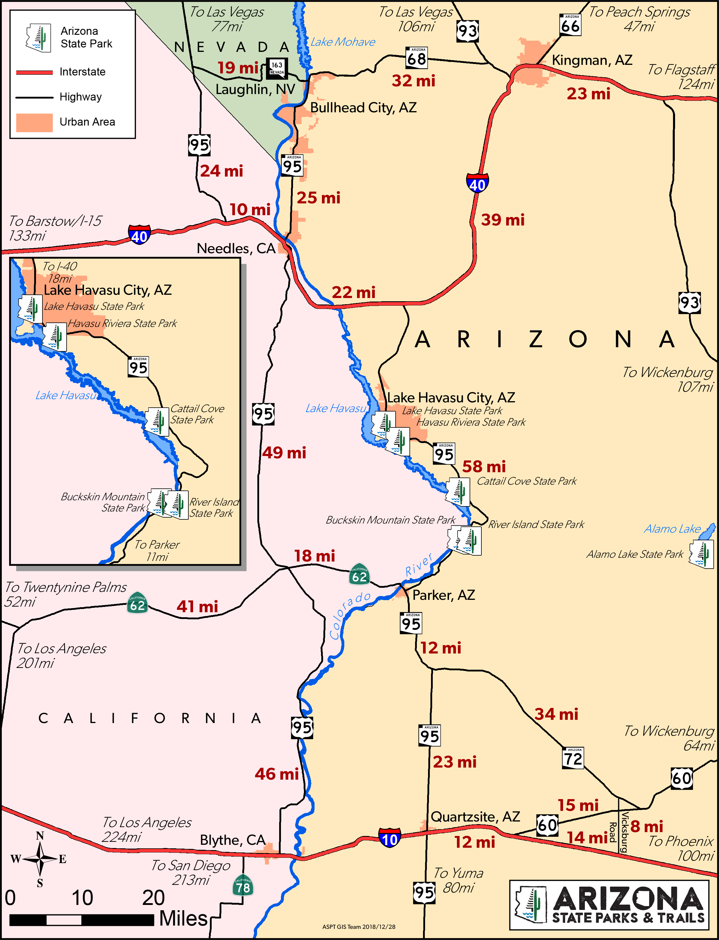 Colorado River Map