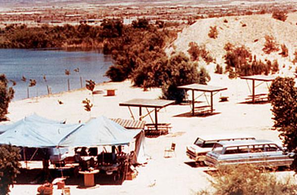 Lake Havasu campground concession in 1969