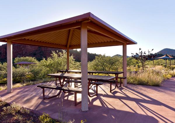 Red Rock State Park Picnic areas