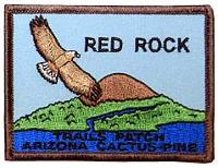 Red Rock Girl Scout Patch