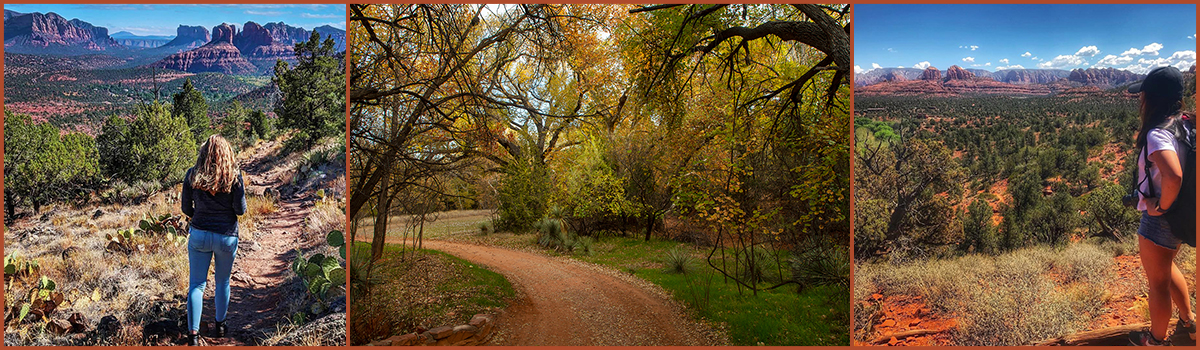 Hiking trails at Red Rock State Park Sedona, Arizona
