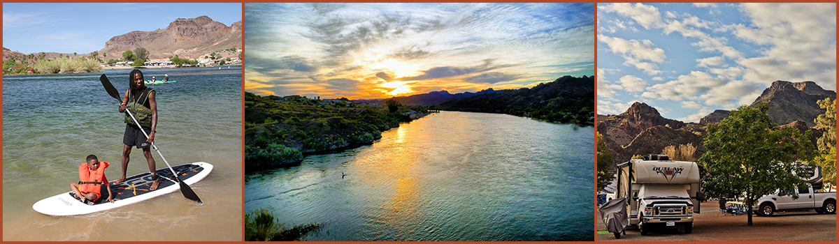 Colorado River camping opportunities at River Island State Park in Parker, AZ!