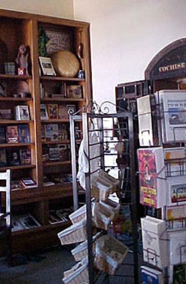 A photo of the products at the Tombstone Courthouse Gift Shop