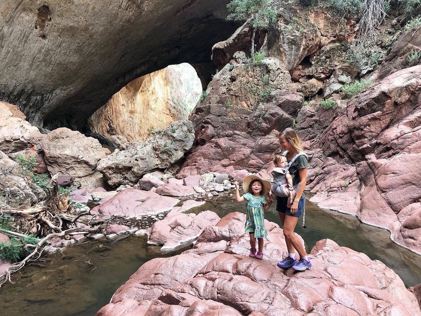 Tonto Natural Bridge is a great place to take the kids! 