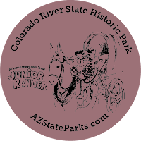 Junior Ranger Button featuring Rocky Ringtail