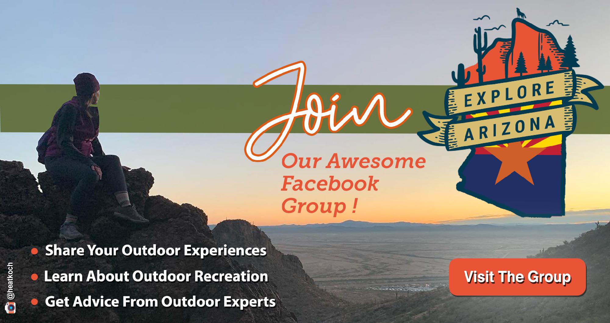 Join Explore AZ State Parks Facebook Group