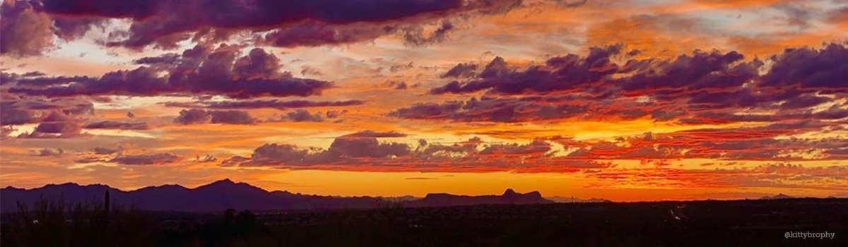 Ever wonder about the beauty of Arizona sunsets?