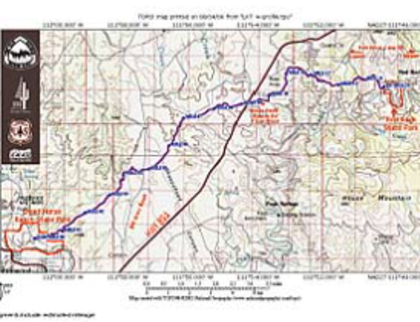 Lime Kilm Trail Map