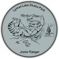 Junior Ranger Button featuring Rocky Ringtail