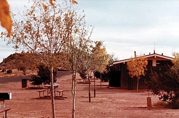 Lyman Lake campground in 1969