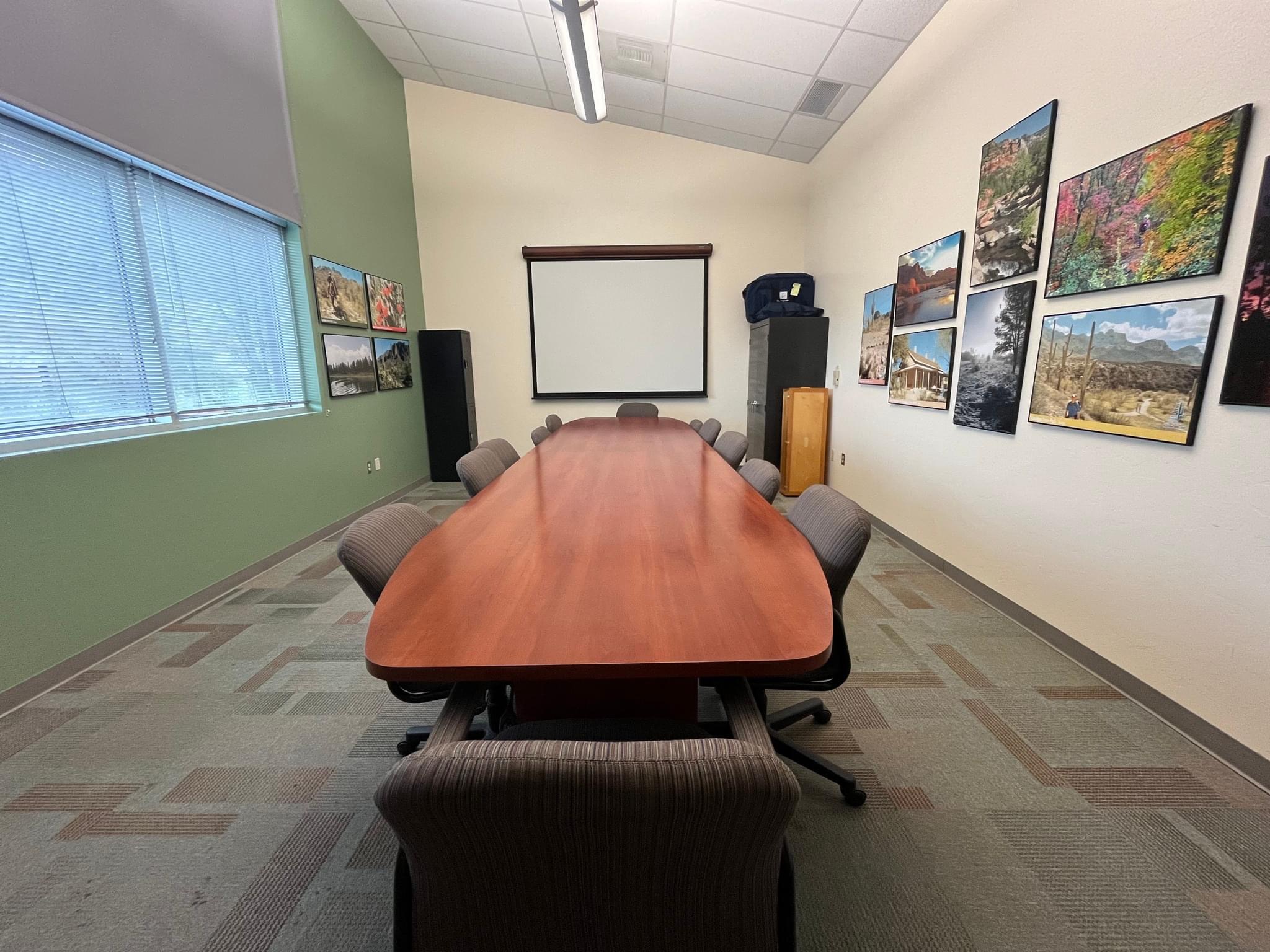 The conference room at Picacho Peak State Park