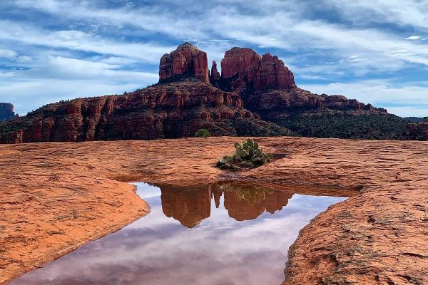 Those unforgettable Sedona views! A view from Red Rock Crossing, not located in the state park