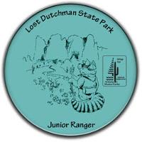 Junior Ranger Button Junior Ranger Button featuring Rocky Ringtail