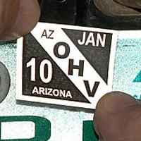 OHV Decal must be purchased annually to allow your OHV to be operated within Arizona
